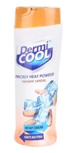Dermi Cool Dermicool Prickly Heat Powder - 150g (Sandal)Pack of 1 - Fast Shipping to USA & Canada