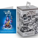 Swad Gift for Happy Shivratri Shiva Card with Card (Swad Digestive Candy 125 Gift Box & 1 Greeting card) - Fast Shipping to USA & Canada
