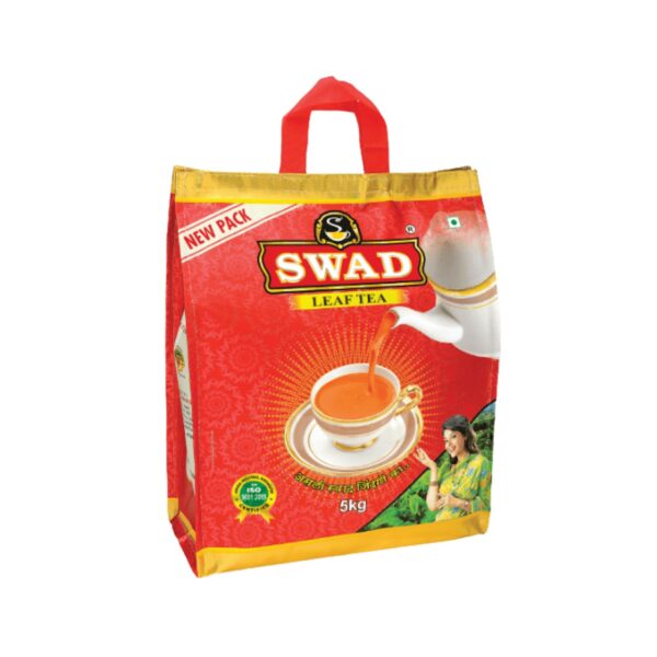 Swad Leaf Tea | Assam CTC Chai | 5 KG - Fast Shipping to USA & Canada