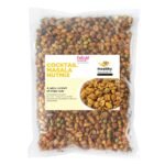 Delight Foods Cocktail Masala Nut Mix 800g Healthy Groundnut Oil Fried Namkeen, Indian Snacks, No Preservatives - Fast Shipping to USA & Canada