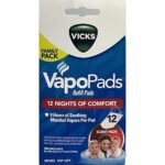 Vicks VapoPads Refill Pads 8 Hours Soothing Menthol 12 Scent Pads - Fast Shipping to USA & Canada