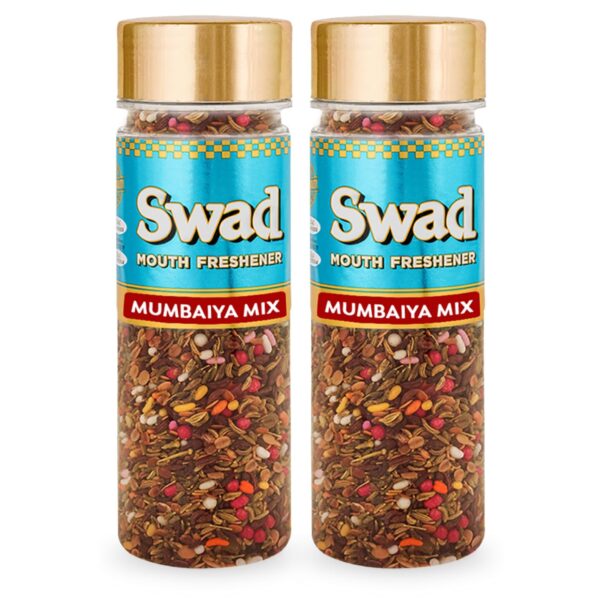 Swad Mukhwas Mumbaiya Mix, 2 Pack x 130 gms - Fast Shipping to USA & Canada