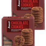 Amul Cookies - Chocolate, 200 gm (Pack of 2) - Inclusive Delivery & Service Charges - Fast Shipping to USA & Canada