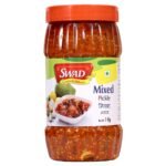 SWAD Delicious and Tangy Mixed Pickle Achar/Mango, Lemon, Green Chillies, Carrot, Kerda Mixed Pickle - 1 Kg - Fast Shipping to USA & Canada