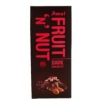 Amul Dark Chocolate Bar Fruit N Nut, 150 g - Fast Shipping to USA & Canada