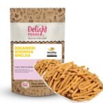 Delight Foods Bikaneri Khokha Bhujia 300g Healthy Groundnut Oil Fried Namkeen, Indian Snacks, No Preservatives - Fast Shipping to USA & Canada