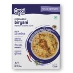 CURRYiT Instant Hyderabadi Biryani Curry Paste | Just Add Rice & Chicken, Mutton, Paneer | Ready in 30 Mins | Serves 4-6 | Made with Ghee | No Preservatives | Ready To Cook Indian Masala Gravy | 250g - Fast Shipping to USA & Canada