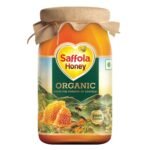 Saffola Wild Forest Organic Honey -500g -NMR Tested, 100% Pure Wild Forest Organic Honey, Brown - Fast Shipping to USA & Canada