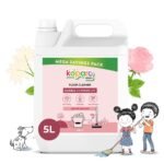 Koparo Natural Disinfectant Floor Cleaner Liquid | 5 Litres | Jasmine Fragrance | Tile & Marble Cleaner | Eco-friendly & Non-Toxic | Skin Safe, Baby Safe & Pet Friendly - Fast Shipping to USA & Canada