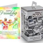 Swad Happy Friendship Day Gift with Card (Swad Digestive Candy 125 Gift Box & 1 Greeting card) - Fast Shipping to USA & Canada