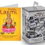 Swad Dhan Laxmi Gift with Card (Swad Digestive Candy 125 Gift Box & 1 Greeting card) - Fast Shipping to USA & Canada