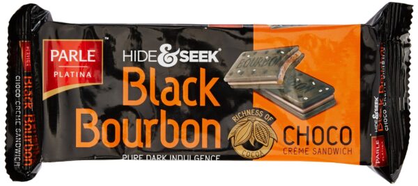 Parle Hide and Seek Black Bourbon, Chocolate, 100g - Fast Shipping to USA & Canada