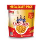 Kwality Corn Flakes 1kg | Made with Golden Corns | 99% Fat Free, Natural Source of Vitamin & Iron | High in Protein & Fiber | Healthy Breakfast Cereal - Fast Shipping to USA & Canada