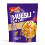 Kwality Muesli Fruit & Nut 100g | 72% Multi Grains | No Maida | Natural Source of Vitamin & Iron | High in Protein & Fiber | Low Fat & Cholesterol | Healthy Food & Breakfast Cereal - Fast Shipping to USA & Canada