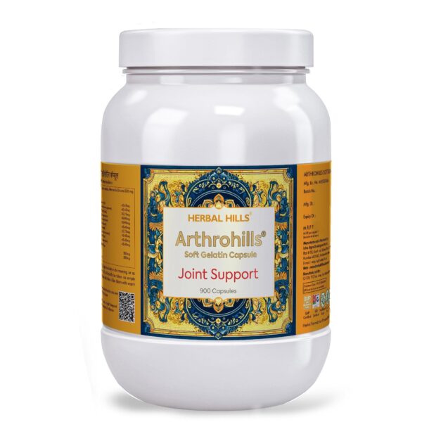 Arthrohills Ayurvedic Pain Relief Capsules- 900 Capsule (Pack of 5) - Fast Shipping to USA & Canada