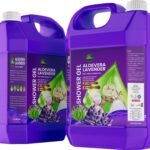 Parle Ropvatika Lavender Shower Gel 5 Liter Pack 2 (10 Liter) Body wash with Pure Glycerin (Lavender) - Fast Shipping to USA & Canada