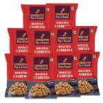 CORNITOS Roasted Cashews Pepper & Herbs | Pack of 10 (25g Each) - Fast Shipping to USA & Canada