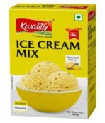 KWALITY Pineapple Ice Cream Mix 100g | Quick, Easy, and Delicious Summer Treat Ready Mix, No Preservatives, No Hassle. - Fast Shipping to USA & Canada