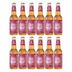 Coolberg Cranberry Non Alcoholic Beer 330ml Glass Bottle - Pack of 12 (330ml x 12) - Fast Shipping to USA & Canada
