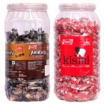Parle Kismi Elaichi Toffee & Melody Chocolaty Combo Pack 300+ Tofees. 1.5 Kg - Fast Shipping to USA & Canada