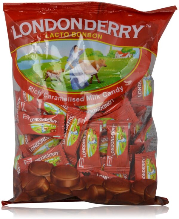 Parle Londonderry Candies - 296 Grams Pouch, Caramel - Fast Shipping to USA & Canada