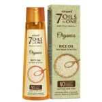 Emami 7 Oils In One Organics RICE OIL Hair Repair& No Frizz| Nourishing & Hydrating| Ultra-Light & Non-Sticky | Certified Organic | Free From Parabens, Sulphates & Harmful Chemicals |For Soft, Shiny Hair - 200ml - Fast Shipping to USA & Canada