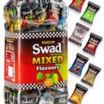 Swad Mixed Chocolate Candy Jar | Meetha Pan, Imli, Coffee,Kacha Aam, Orange + Vitamin C (200 Candy) - Fast Shipping to USA & Canada