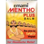 Emami Mentho Plus Balm - 1 ml - Pack of 100 - Fast Shipping to USA & Canada