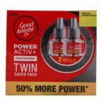 Good Knight Advanced Activ+ Cartridge Twin Saver Pack - 45ml, (Pack of 2) - Fast Shipping to USA & Canada