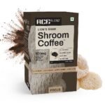 Ace Blend Lions Mane SHROOM COFFEE? (15 Serves) | Black Coffee Powder with KSM-66 Ashwagandha, L-Theanine & MCT | Focus, Memory | Instant Coffee Packet | Hot/Cold Brew | Keto Friendly - Fast Shipping to USA & Canada