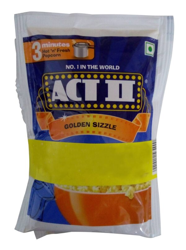 ACT II Instant Popcorn - Golden Sizzile, 180g Combo Pack - Fast Shipping to USA & Canada
