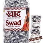 Swad Candy Jar (Digestive & Tangy Indian Masala Flavour Sweet Toffee) 300 Candies Jar - Fast Shipping to USA & Canada