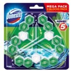 Domestos Power 5 Toilet Rim Block Pine 3x55g - Fast Shipping to USA & Canada