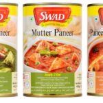 SWAD Ready To Eat Combo Pack Of Paneer Tikka Masala/Palak Paneer/Mutter Paneer Instant Mix Vegetarian with No Added Preservative And Colours - 450gm Each (Pack of 3) - Fast Shipping to USA & Canada