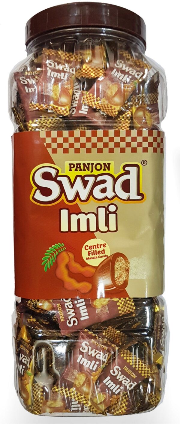 Swad Chocolate Candy Chulbuli Imli Jar, 200 Toffee - Fast Shipping to USA & Canada