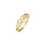 SALTY Forever Radiance Gold Finger Ring for Women - Fast Shipping to USA & Canada - Image 2