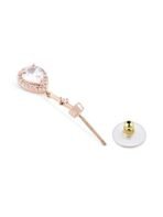 Zaveri Pearls Rose Gold Cubic Zirconia Contemporary Pear Drop Earring For Women-ZPFK10684 - Fast Shipping to USA & Canada - Image 5