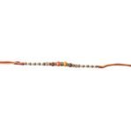 ACCESSHER Traditional Beads Rakhi with Roli Kumkum & Card - Fast Shipping to USA & Canada - Image 2