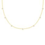 GIVA 925 Anushka Sharma Golden Star Constellation Necklace |Necklace to Gifts for Women & Girls | With Certificate of Authenticity and 925 Stamp | 6 Months Warranty - Image 2