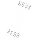 Ear Lobe Transparent Elastic Earrings Support Chains (2 Pairs) - Fast Shipping to USA & Canada - Image 2