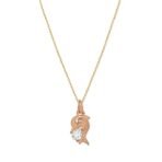 ACCESSHER Silver Plated American Diamond Claw Shaped Pendant Necklace - Fast Shipping to USA & Canada - Image 3