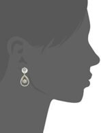 Estele Women's 24 Kt Gold Plated Dazzling Diamond Nakshatra Dangle Earrings, One Size (716/708 Er) - Fast Shipping to USA & Canada - Image 3