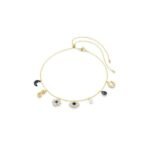 Swarovski Women's Symbolica Choker, Moon, Infinity, Clover, Evil Eye And Horseshoe, Blue, Gold-Tone Plated - Fast Shipping to USA & Canada - Image 2