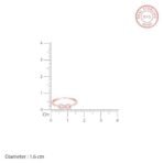 GIVA 925 Silver Zircon Elegant Loop Earrings Ring Loops | Birthday Wedding Gifts for Women & Girls - Image 5