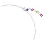 Swarovski Women Gema Necklace, Mixed Cuts, Multicolored, Rhodium Plated - Fast Shipping to USA & Canada - Image 5