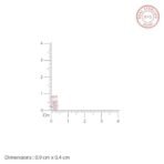 GIVA 925 Silver Rose Gold Zirconia Elegance Earrings| studs to Gift Women & Girls | With Certificate of Authenticity and 925 Stamp | 6 Months Warranty* - Image 5