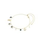 Swarovski Women's Symbolica Choker, Moon, Infinity, Clover, Evil Eye And Horseshoe, Blue, Gold-Tone Plated - Fast Shipping to USA & Canada - Image 3