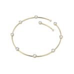 SWAROVSKI Womens Constella Choker, Round Cut, White, Shiny Gold-Tone Plated - Fast Shipping to USA & Canada - Image 3