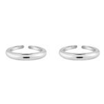 GIVA 925 Silver Minimal Toe Rings| Toe Rings for Women and Girls | With Certificate of Authenticity and 925 Stamp | 6 Month Warranty*