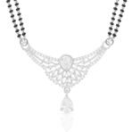 ANAYRA Pure Silver Mangalsutra Set for Women | 925 Jewellery Daily Wear Design-6 - Fast Shipping to USA & Canada - Image 3